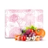 Decovetro Cam Kesme Tahtası Çizgi Pembe Gül Desenli 20x30 Cm