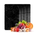Decovetro Cam Kesme Tahtası Kare Siyah Granit Desenli 30x30 Cm