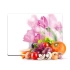 Decovetro Cam Kesme Tahtası ve Sunumluk Lale Çiçekleri Desenli 30x40 Cm