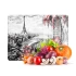Decovetro Cam Kesme Tahtası ve Sunumluk Love Paris Deseni 30x40 Cm