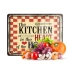 Decovetro Cam Kesme Tahtası ve Sunumluk My Kitchen Heart Desenli 20x30 Cm