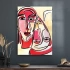 Decovetro Cam Tablo Arthistic Faces 50x70 cm