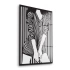 Decovetro Cam Tablo Black White Woman 30x40 cm