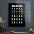 Decovetro Cam Tablo Cocktails 50x70 cm