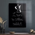 Decovetro Cam Tablo Coffe Addict 30x40 cm