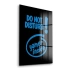 Decovetro Cam Tablo Do Not Disturb Yazılı 30x40 cm