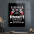 Decovetro Cam Tablo Gamer Class Barbarian 30x40 cm