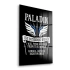 Decovetro Cam Tablo Gamer Class Paladin 30x40 cm