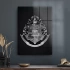 Decovetro Cam Tablo Harry Potter Hogwarts Logo 70x100 cm