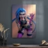 Decovetro Cam Tablo Jinx 30x40 cm
