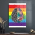 Decovetro Cam Tablo LGBT Brain 50x70 cm