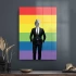 Decovetro Cam Tablo LGBT Pop Art 70x100 cm