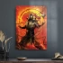 Decovetro Cam Tablo Mortal Kombat Scorpion Poster 70x100 cm