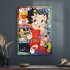 Decovetro Cam Tablo Pop Art Betty Boop 50x70 cm