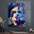 Decovetro Cam Tablo Pop Art Inked Woman 50x70 cm