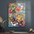 Decovetro Cam Tablo Pop Art Karma 30x40 cm