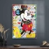 Decovetro Cam Tablo Pop Art Mickey Mouse 30x40 cm