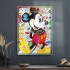 Decovetro Cam Tablo Pop Art Mickey Mouse 50x70 cm