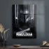Decovetro Cam Tablo Star Wars Mandalorian Black Saber 50x70 cm