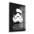 Decovetro Cam Tablo Star Wars Trooper Mask 30x40 cm