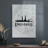 Decovetro Cam Tablo The Lord Of The Rings 70x100 cm