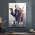 Decovetro Cam Tablo The Witcher Renkli 30x40 cm