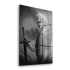 Decovetro Cam Tablo The Witcher Siyah Beyaz 30x40 cm