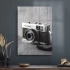 Decovetro Cam Tablo Vintage Fotoğraf makinesi 50x70 cm