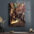 Decovetro Cam Tablo Yağlı Boya Çarşı 30x40 cm