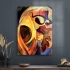 Decovetro Cam Tablo Yağlı Boya Sanatsal 70x100 cm