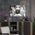 Decovetro Cam Tablo New Pop Art African Woman Style 70x100 cm