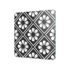 Decovetro Cam Kesme Tahtası Kare Çini Çiçek Desenli 30x30 Cm
