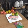 Decovetro Cam Kesme Tahtası Kare İstanbul Kolaj Desenli 30x30 Cm