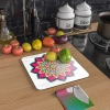 Decovetro Cam Kesme Tahtası Kare Mandala 6 Desenli