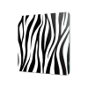 Decovetro Cam Kesme Tahtası Kare Zebra Desenli