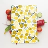 Decovetro Cam Kesme Tahtası Limon Desenli Set