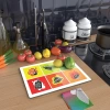 Decovetro Cam Kesme Tahtası Menu Of Day Desenli