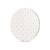 Decovetro Cam Kesme Tahtası Yuvarlak Geometrik Motif Desenli 30x30 Cm