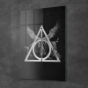 Decovetro Cam Tablo Harry Potter Ölüm Yadigarları Logo