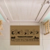 Decovetro Hiyeroglif Desenli Kapı Önü Halı Paspas