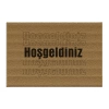 Decovetro Hoşgeldiniz Desenli Kapı Önü Halı Paspas 40 x 60 Cm
