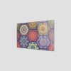 Decovetro Ocak Arkası Koruyucu Altıgen Mandala Desenli 76x50cm