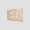 Decovetro Ocak Arkası Koruyucu Cam Çiçek Mandala Desenli 60x40cm
