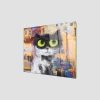 Decovetro Ocak Arkası Koruyucu Kedi Desenli 60x52cm