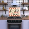 Decovetro Ocak Arkası Koruyucu My Kitchen Desenli 60x52cm