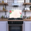 Decovetro Ocak Arkası Koruyucu Tropikal Desenli 76x50cm