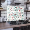 Decovetro Ocak Arkası Koruyucu Yılbaşı Desenli 60x52cm