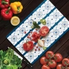 Decovetro Cam Kesme Tahtası Alaçatı Çini Desenli 30x40 Cm