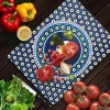 Decovetro Cam Kesme Tahtası Büyük Nazar Boncuğu Desenli 30x40 Cm