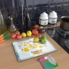 Decovetro Cam Kesme Tahtası Cooking Desenli 30x40 Cm